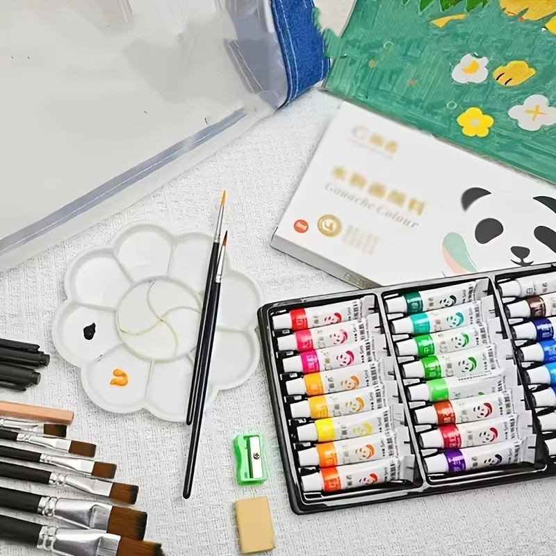 Gouache Paint Set - Juego de Pintura Gouache - Grado