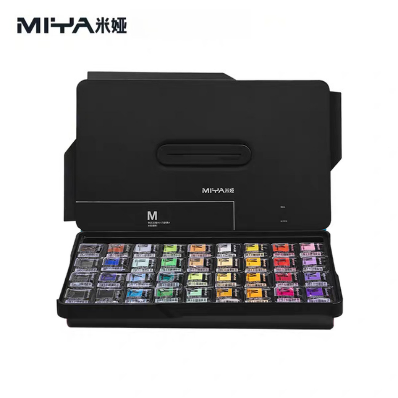 MIYA-Juego de gelatina de pint - Gouache Paint Set reseña y precio