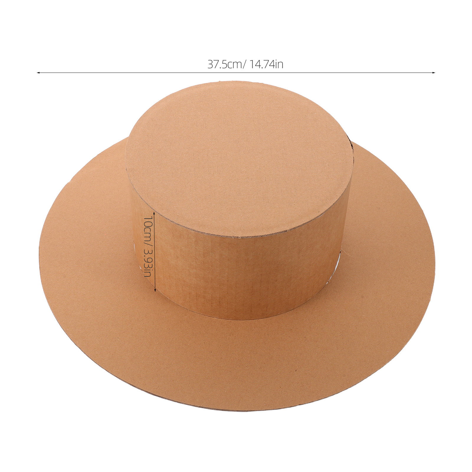 2 sombreros de copa en blanco  - Art Craft Cardboard reseña y precio