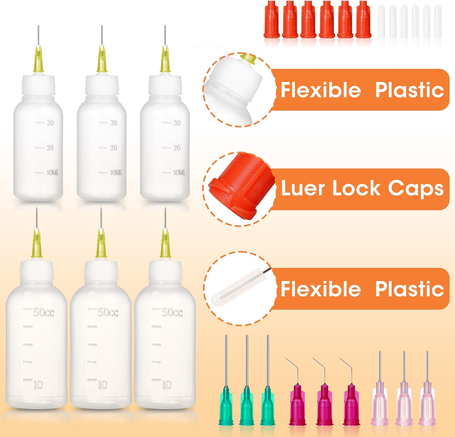 Juego de botellas exprimibles  - Art Craft Kit reseña y precio