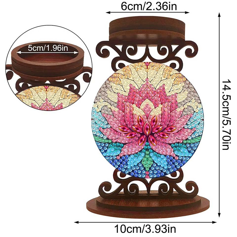Portavelas con forma de caball - Art Craft Kit reseña y precio